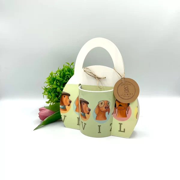 5 Vizsla világoszöld bögre - Image 2